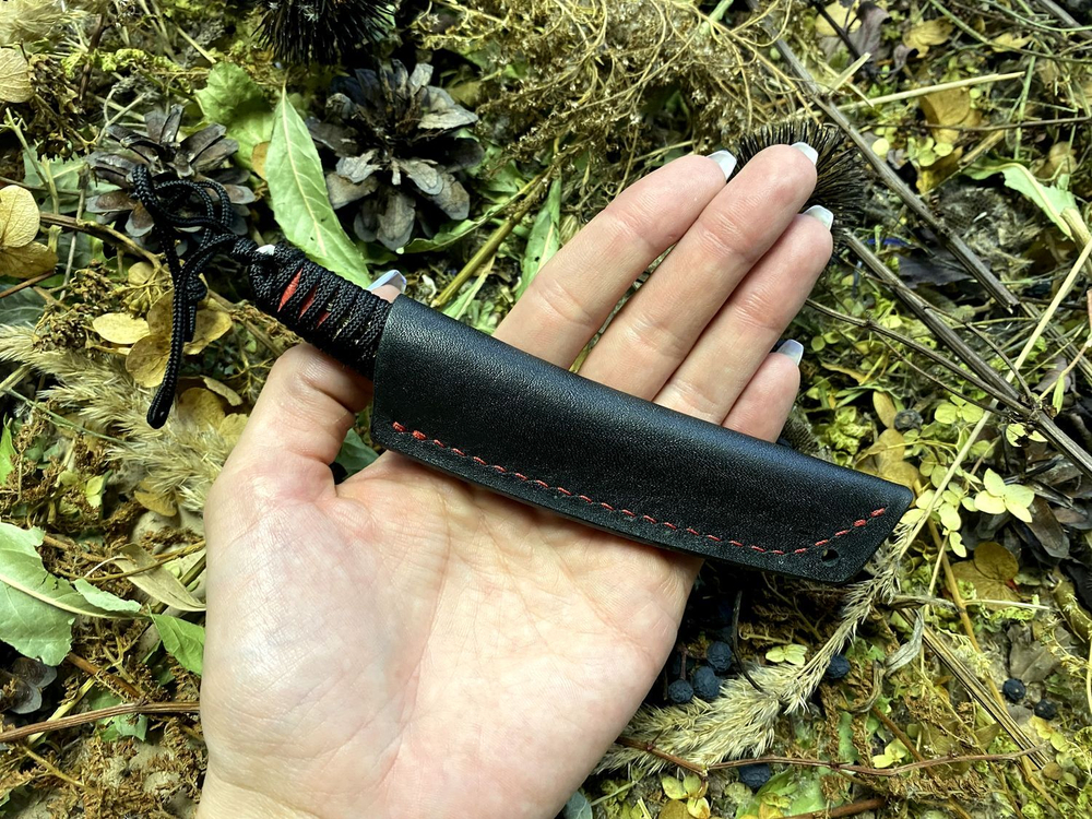 Нож Haruko Satin,  AUS-8, N.C.Custom