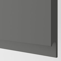 IKEA VOXTORP  (ИКЕА ВОКСТОРП)  -  Фасад ящика - тёмно-серый 40x40 см