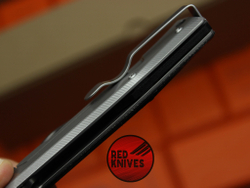 Нож Spyderco SpyMyto C265MTIP - черная микарта, съемный плавник