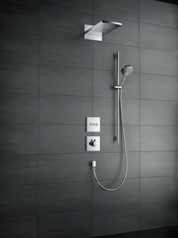 Верхний душ Hansgrohe Rainfall 180 Air хром 28433000