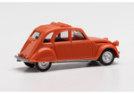 Автомобиль Citroen 2 CV offen, оранжевый