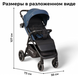 Прогулочная коляска BubaGO Bass Light