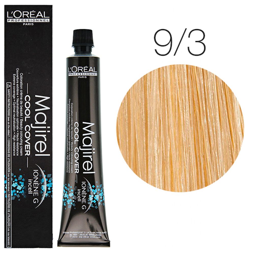 L'Oreal Professionnel Majirel Cool Cover 9.3 Очень светлый блондин 50мл