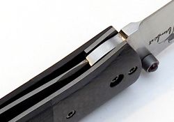 Нож Kirby Lambert Spearpoint gentelmen folderфотография - 6