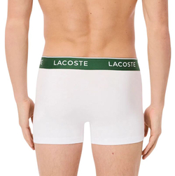 Боксерки теннисные Lacoste Cotton Stretch Jersey 3P - white/whte/white