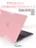 Чехол накладка Gurdini для Macbook Pro 14.2" 2021 (A2442) пластик матовый Pink
