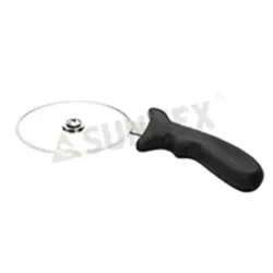 Нож для пиццы d 10 см черная ручка P.L. Proff Cuisine