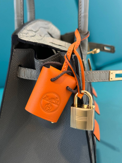 Сумка Hermes из кожи крокодила