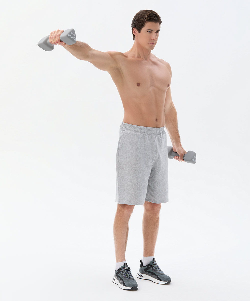 Гантель неопреновая STARFIT DB-205 5 кг, серый, пара