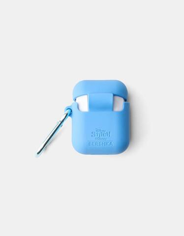 BERSHKA Чехол Lilo & Stitch для AirPods, синий