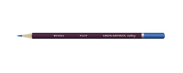 Карандаш цветной художественный заточенный, 6 шт, 509 Синий темный (Blue deep), Vista-Artista Gallery VGCP
