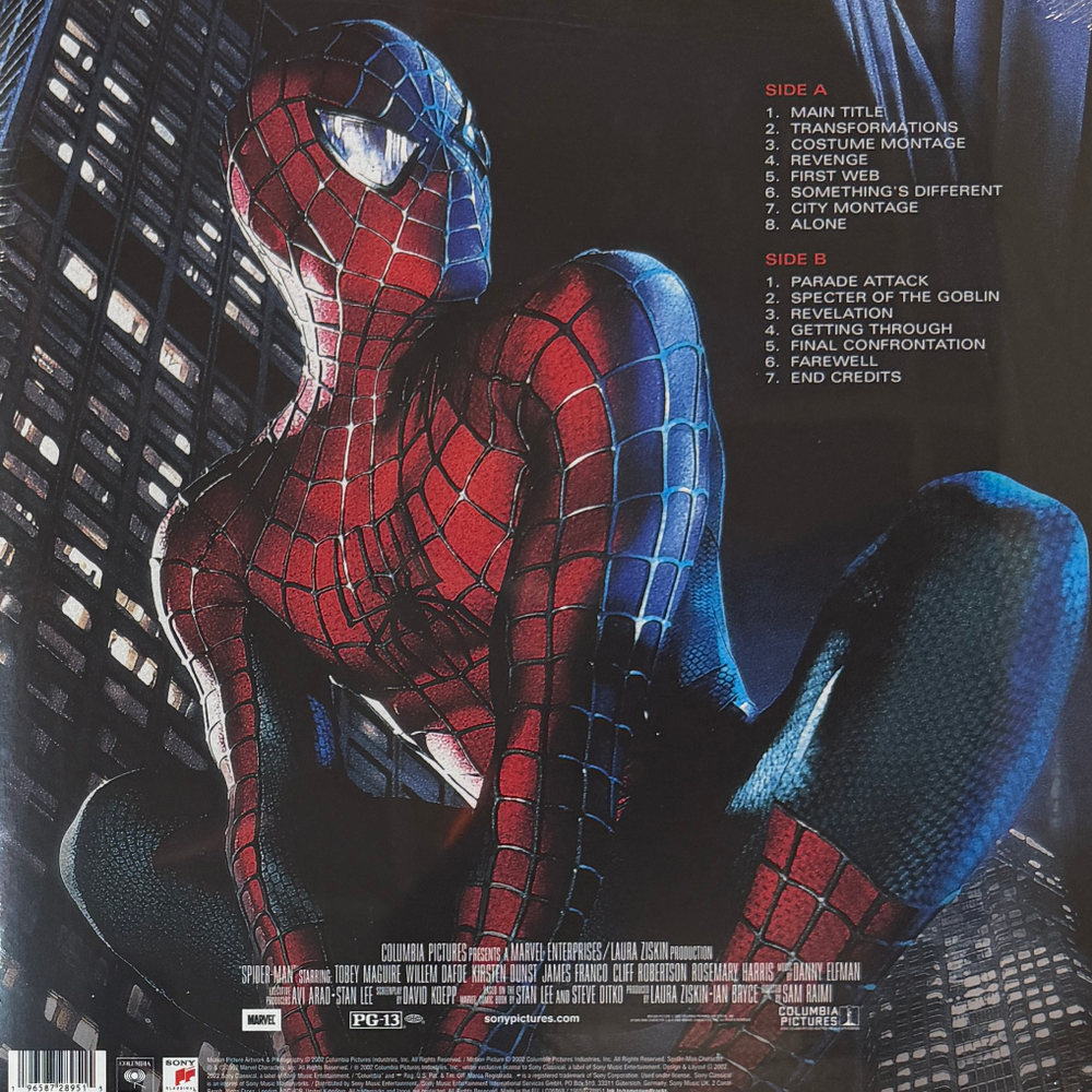 Spider-Man - Original Motion Picture Score (Европа 2022г.)