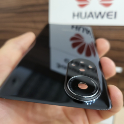 Крышка для Huawei Nova 9 оригинальная (заднее стекло) цвет: чёрный