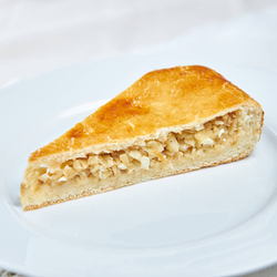 Постный пирог с капустой (без яйца)