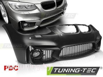Бампер передний для BMW 3 E92 / E93 (10-13) под датчики парковки M4 Look