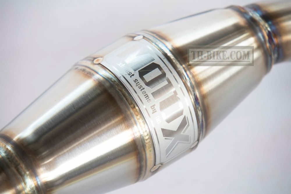 Full Exhaust System for Honda CRF250L-M-Rally (2012-2020). Made in Thailand. MOTO-X Twin
