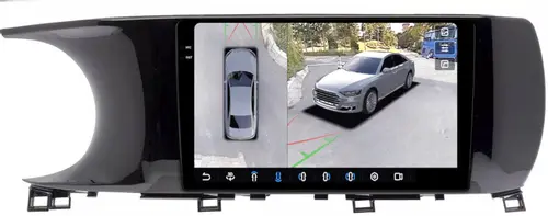 Магнитола для KIA K5 2020+ - FarCar BX1002M-360 монитор 10.36" 2K QLED на Android 13, Быстрая, CarPlay, 4G SIM-слот, 4 камеры в комплекте