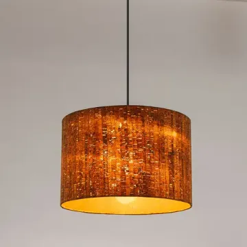 Подвесной светильник 1*E27 A7089SP-1BK черный/коричневый STRAW Arte Lamp