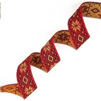 Тесьма жаккард с1852г17, рис.9473, ш. 2,4 см