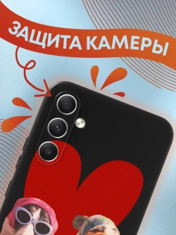 Чехол на Samsung A54 с принтом