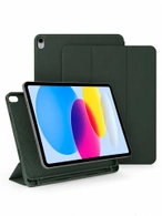 Чехол книжка для iPad 10 (10,9") Gurdini Milano Series Pine Green