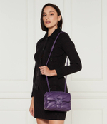 Кожаная сумка через плечо LOVE PUFF MINI CL Pinko - фиолетовый(100039 A1JO)