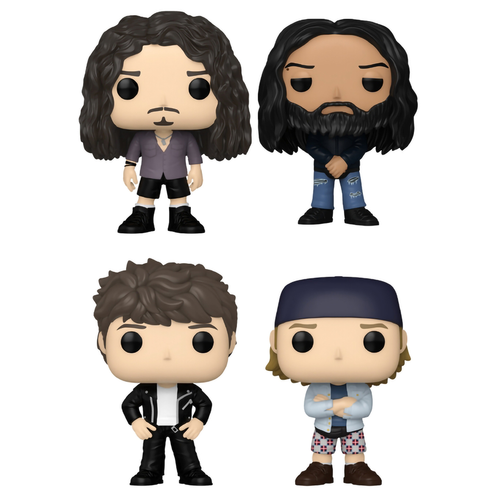 Фигурка Funko POP! Rocks — Soundgarden Chris Cornell/Kim Thayil/Ben Shepherd/Matt Cameron