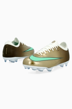 Бутсы Nike Zoom Mercurial Vapor 17 Pro Mbappe FG Junior - золотой