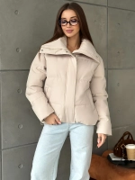 Куртка осенняя короткая без капюшона
