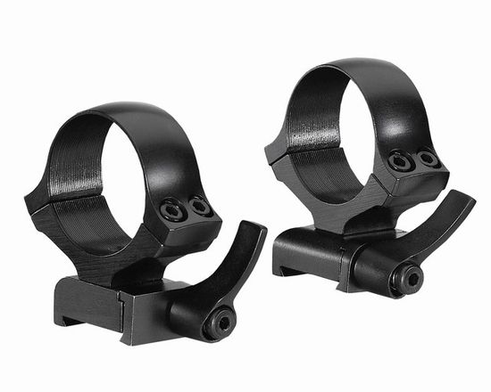 Быстросъемные кольца раздельные KOZAP CZ527 Alfa D30мм BH17.8 (No.64) средние