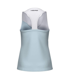Детская футболка Head Girls Spirit Tank - light blue/white