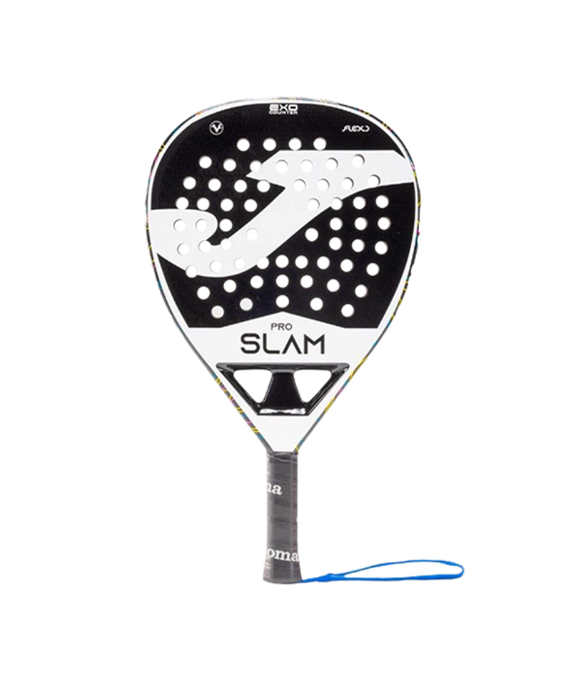 Ракетка Joma Slam Pro 2025 — сила и контроль Черно-Бирюзовая