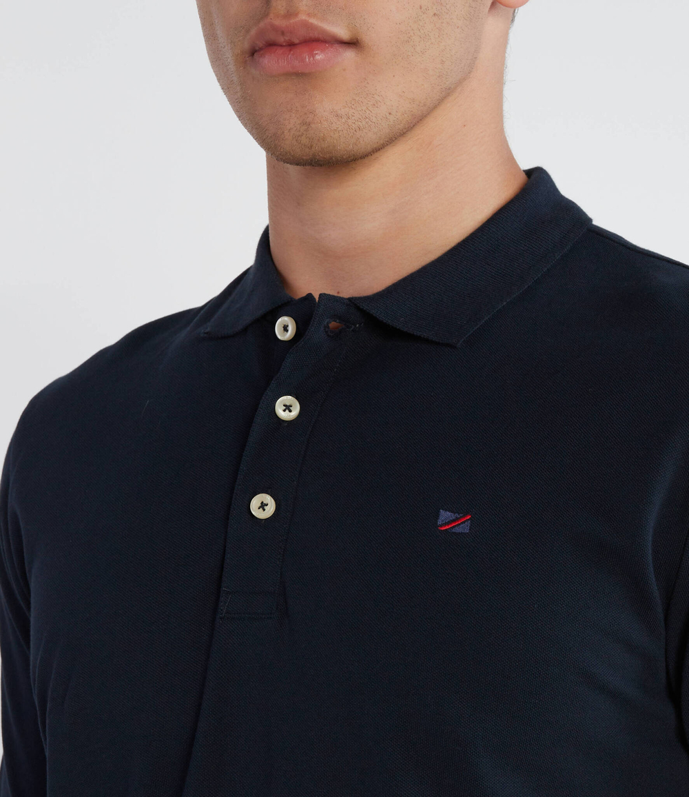 Поло JIMMY LS Pepe Jeans London - темно-синий(PM542089)