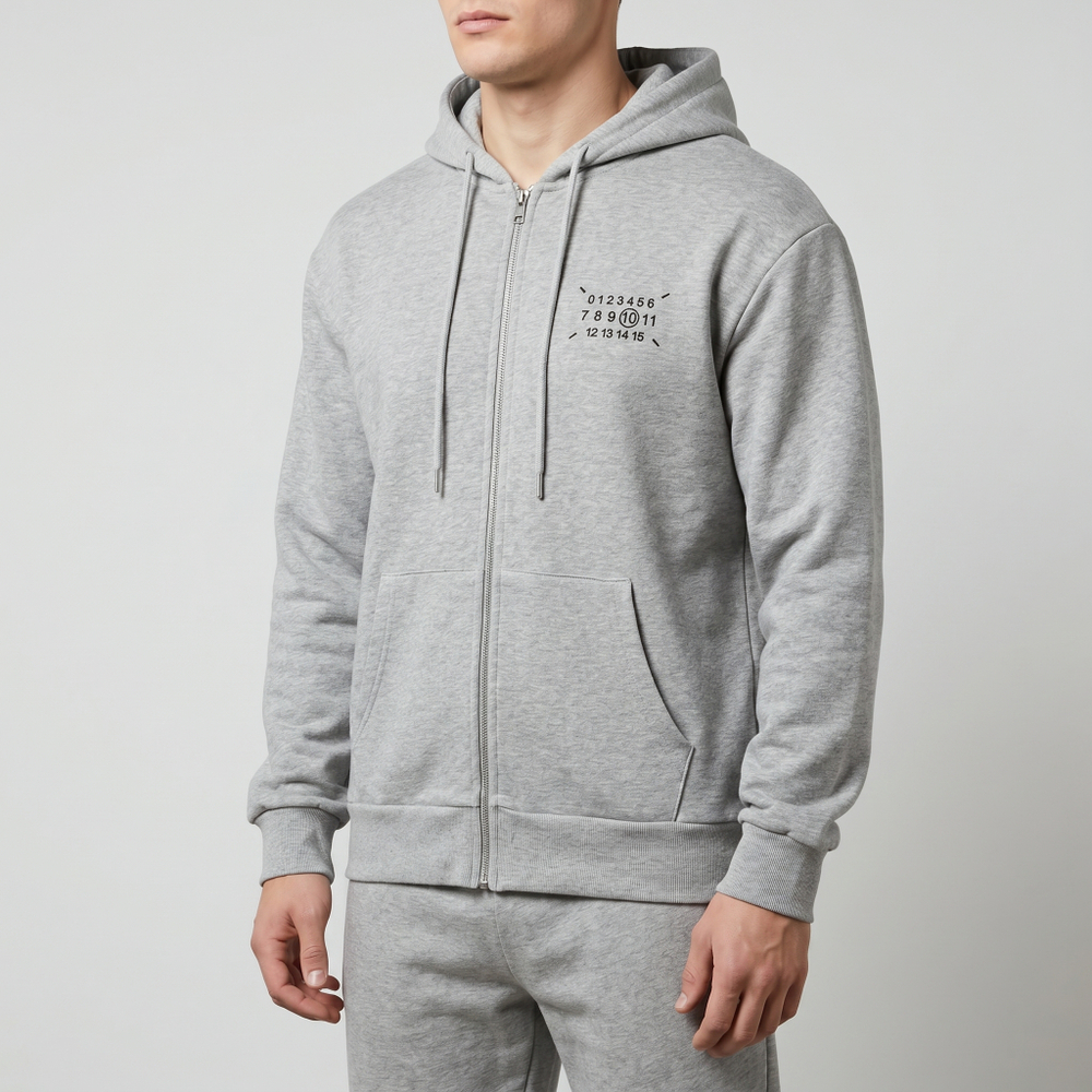 Худи Zip Maison Margiela #3 • Серый