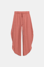 БРЮКИ ИЗ 100% ЛЬНА С РАЗРЕЗАМИ — ZW COLLECTION — ZARA