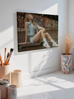 Картина на стену 40 X 50 Девушка