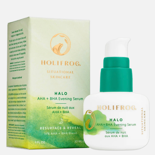 HOLIFROG Ночная обновляющая сыворотка с AHA и BHA-кислотами Halo AHA + BHA Evening Serum, 30 мл