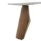 Консоль Shelf, 150х80х50 см, глянцевая керамика Toscane, натуральный шпон ореха