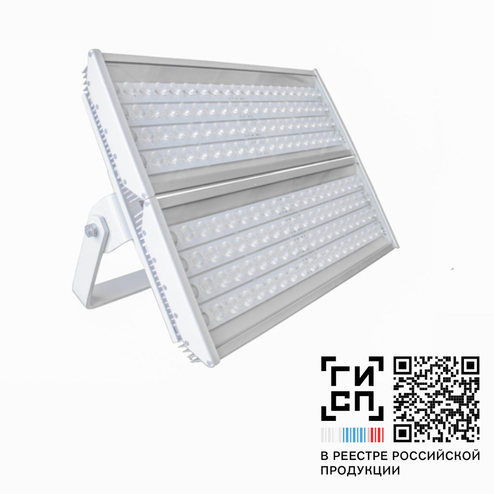 Светильник LED ДСП LED-100 (Extra Wide) 100Вт 11300лм 4000К Extra Wide IP65 460x225x280 мм Эверест GALAD