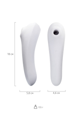 Satisfyer Dual Pleasure Двусторонний Вакуумно-волновой стимулятор , 17,9см