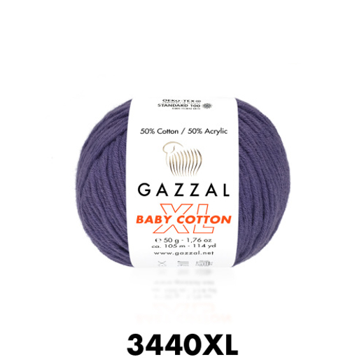 BABY COTTON XL, баклажан