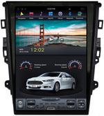 Магнитола для Ford Mondeo 5 2014-2019 (без SYNC) - Kuberg ZF-1201M-Q6 вертикальный экран 12.1" в стиле "Тесла" на Android 11, CarPlay, 4G SIM-слот