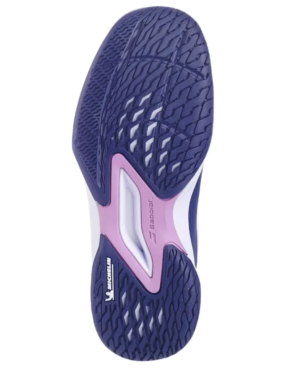 Детские теннисные кроссовки Babolat Propulse Junior 3 All Court - dark pupple/silver