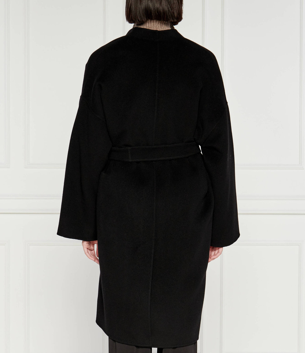 Хлопковое пальто Weekend MaxMara - черный(250160116)