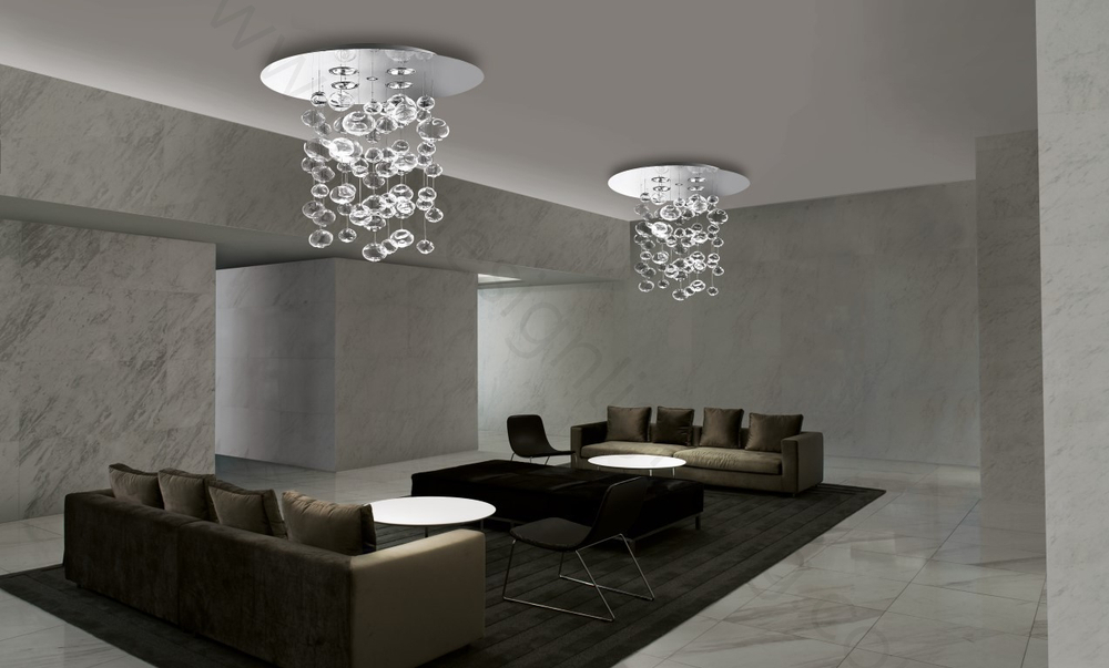 Ceiling design lamp Ether by Leucos D80