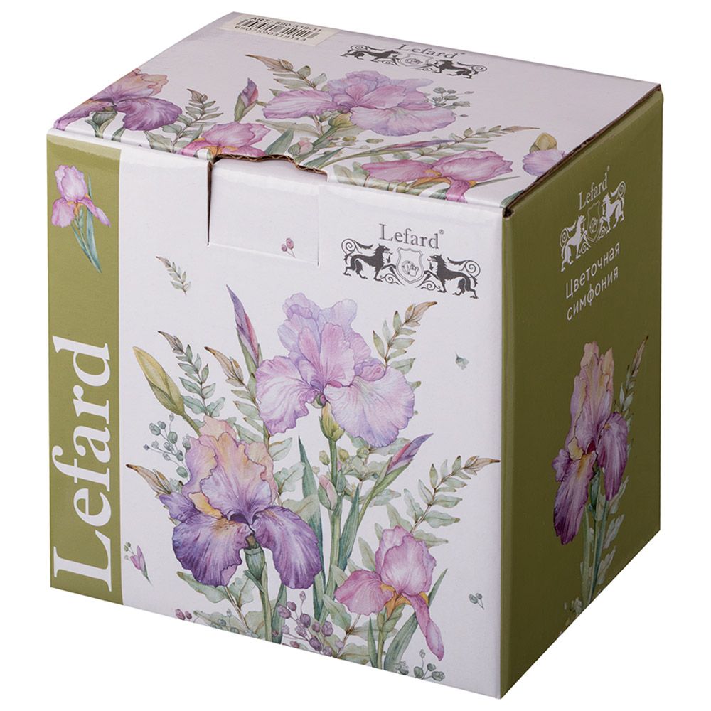 КРУЖКА LEFARD "IRISES" 450 МЛ, РАЗНОЦВЕТНЫЙ (КОР=24ШТ.)
