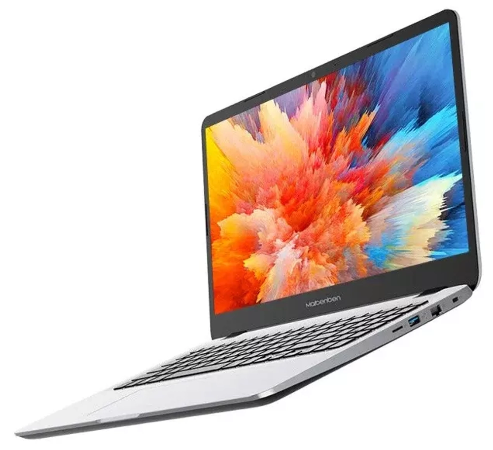 Ноутбук MAIBENBEN M543 (M5431SA0HSRE0) 15.6"FHD IPS/Ryz 3 4300U 4C/8Gb /256Gb SSD/UMA/Win11 cеребристый