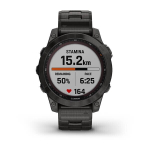 Умные часы Garmin Fenix 7X Sapphire Solar Титан DLC Carbon Grey с вентилируемым титановым ремешком Carbon Grey DLC 51 мм