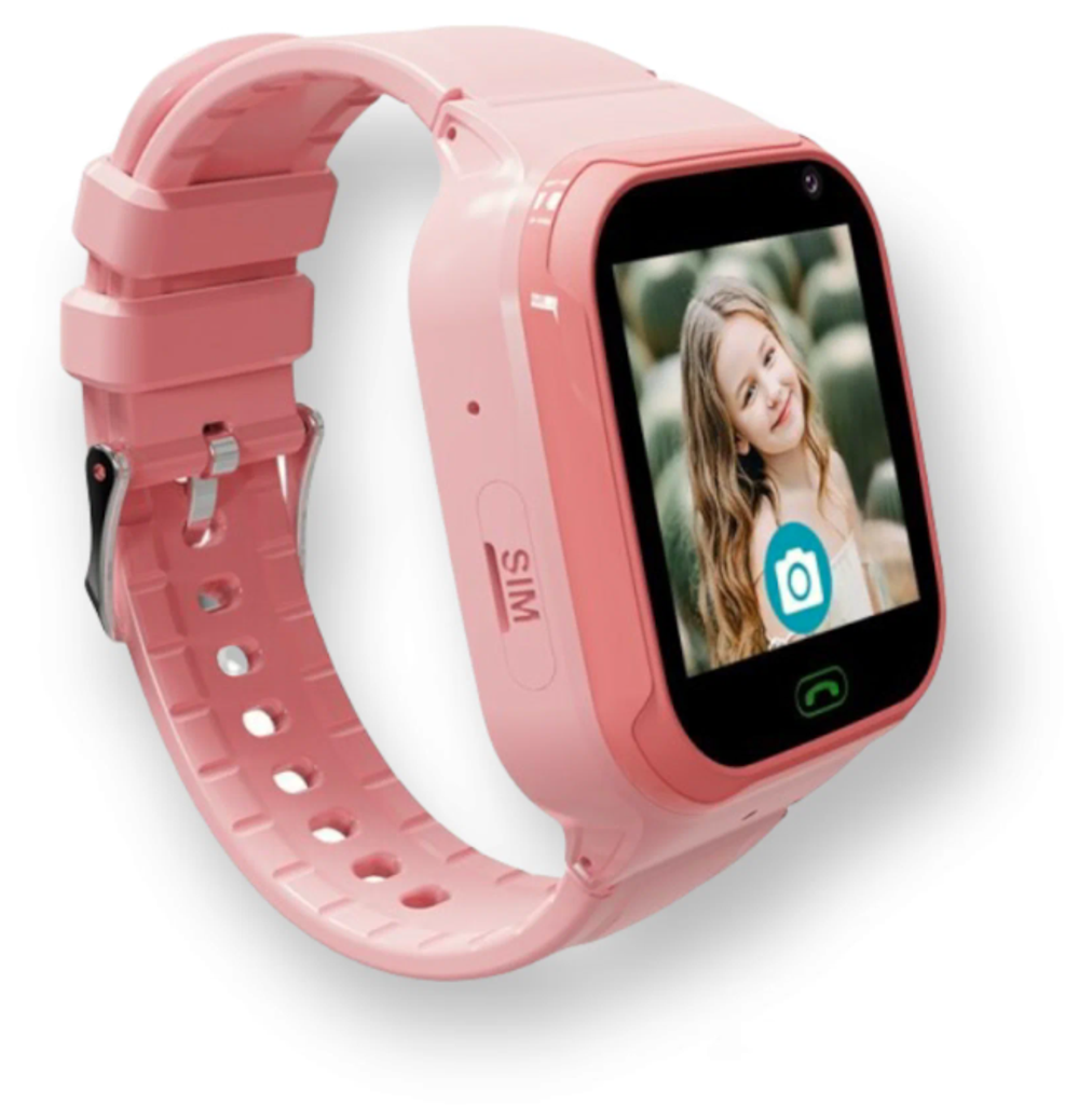 Детские умные часы Smart Baby Watch LT36 розовые / Умные часы для детей / Smart часы детские
