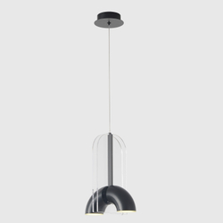Светильник подвесной Crystal Lux ELEMENT SP12W LED BLACK